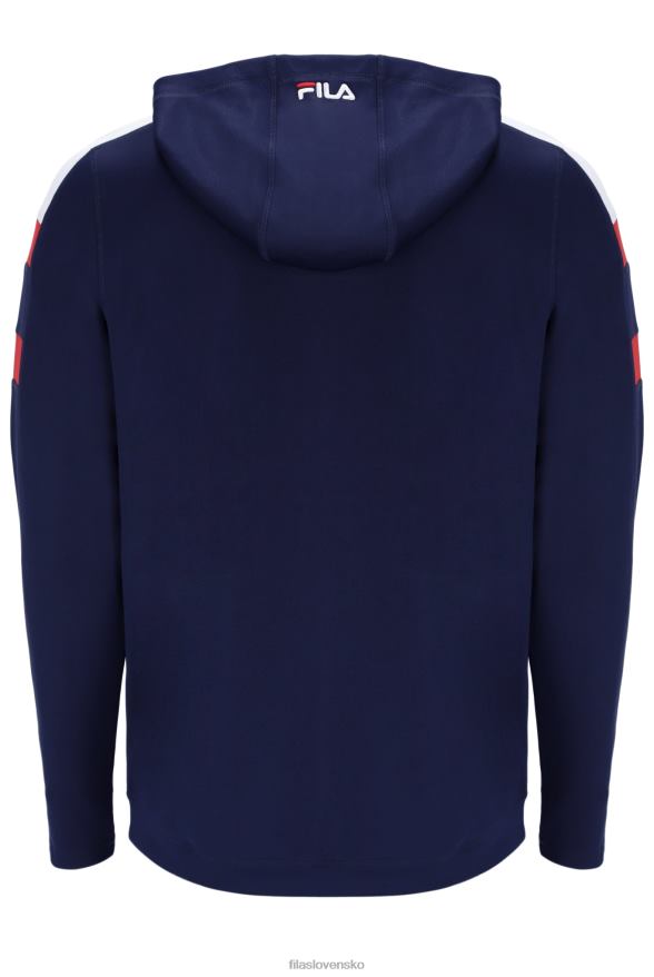 FILA Heritage 1/4 zips mikina s kapucňou fila 68Z203222