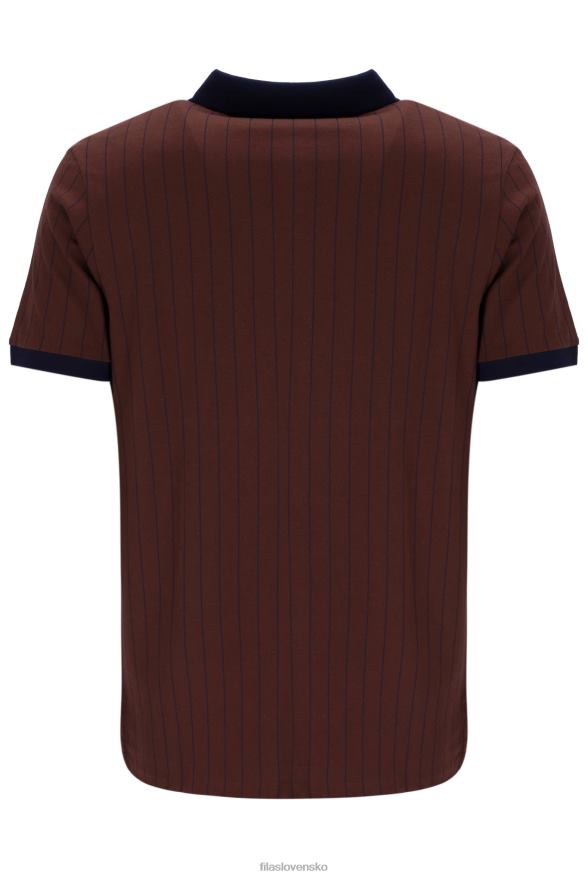 FILA fila bb1 klasické vintage pruhované módne polo 68Z203315
