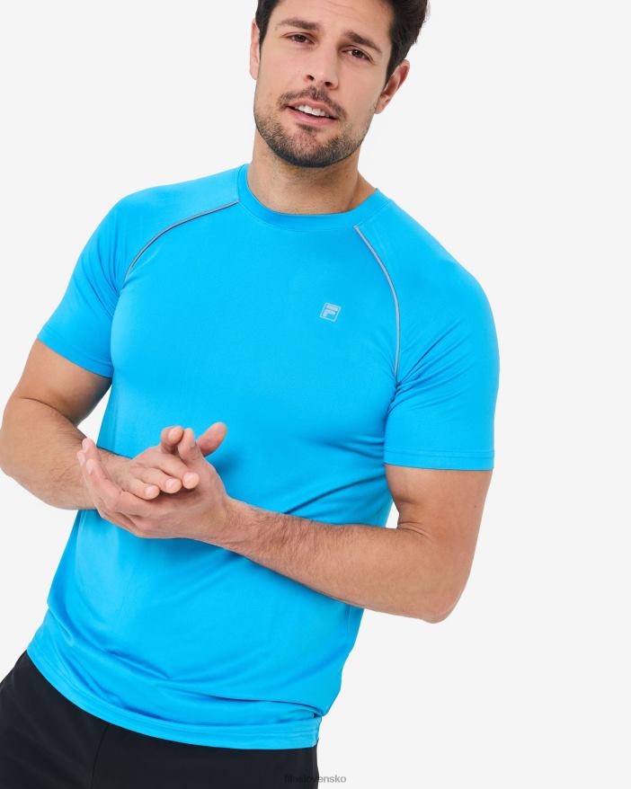 aqua FILA pánske tričko Roen qdry aqua fila 68Z202573