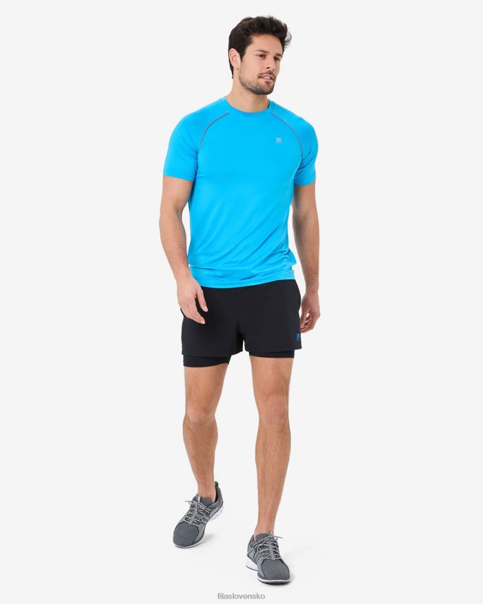 aqua FILA pánske tričko Roen qdry aqua fila 68Z202573