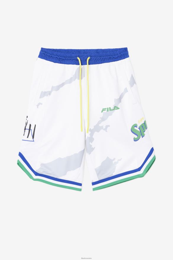 biela/modrá/želé fazuľová/zlatá FILA biela/modrá/želé/zlatý grant kopec x sprite krátka fila 68Z20690