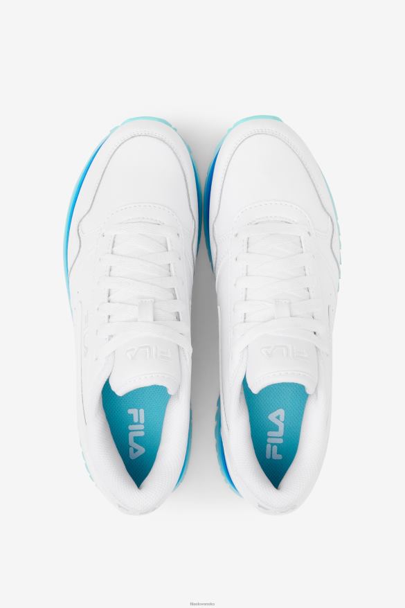 biela/námornícka/arubská modrá FILA biela/námornícka/arubská modrá dámska orbit stripe fila 68Z201296