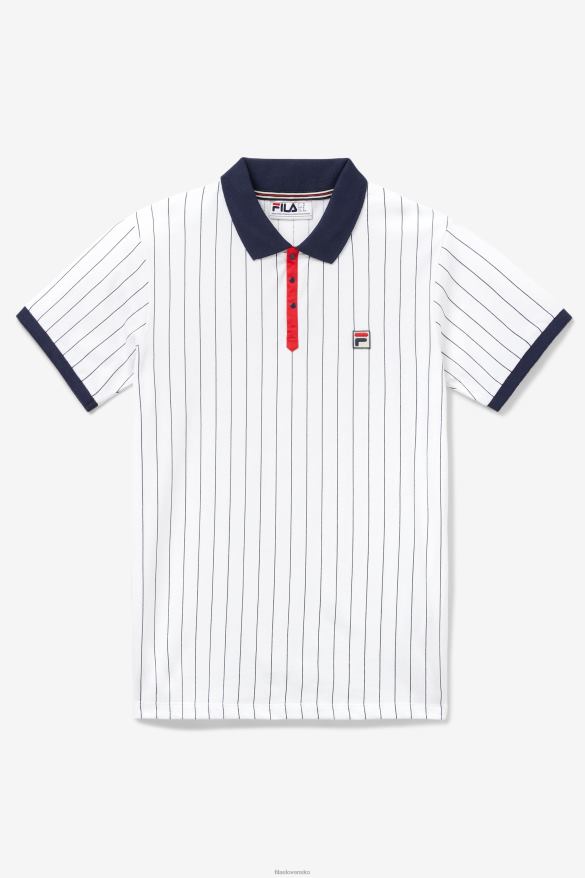 biela/námornícka/červená FILA bb1 polo biela/námornícka/červená fila 68Z20419