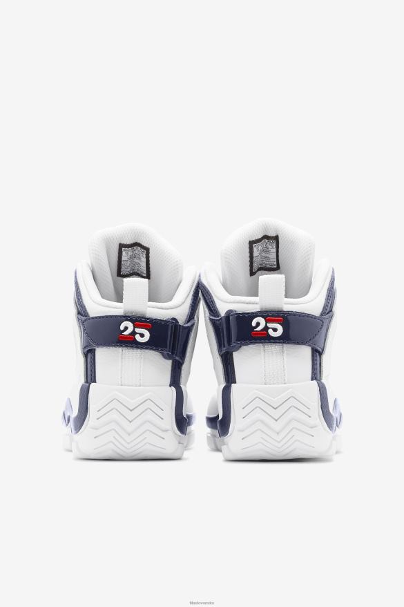 biela/námornícka/červená FILA biela/námornícka/červená fila malý detský grant hill 2 25 výročie 68Z202223