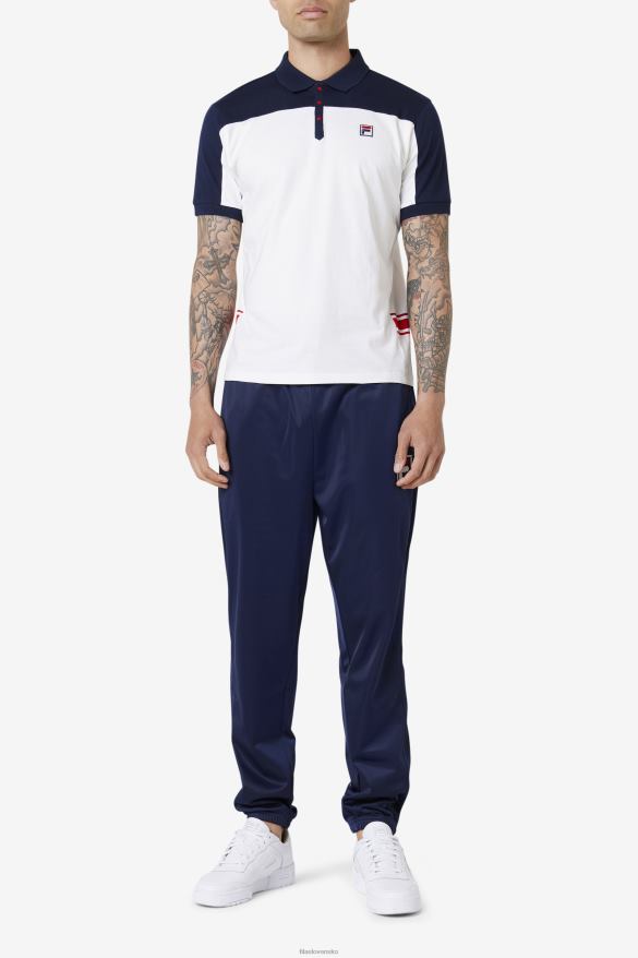 biela/námornícka/červená FILA mivvi polo fila biela/námornícka/červená 68Z20416