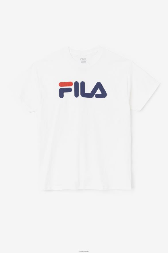biela/námornícka/červená FILA pánske tričko s logom biela/námornícka/červená fila 68Z20269
