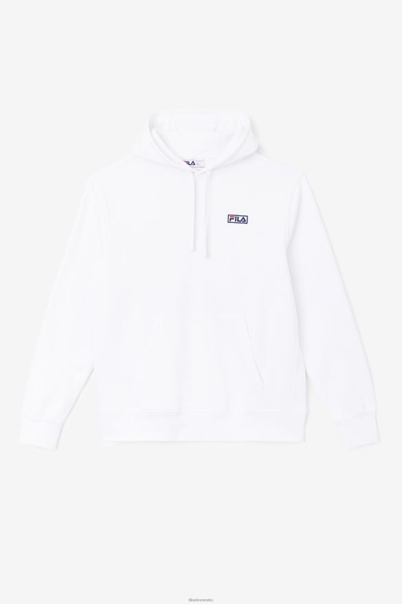 biely FILA biela algot mikina s kapucňou fila 68Z20438