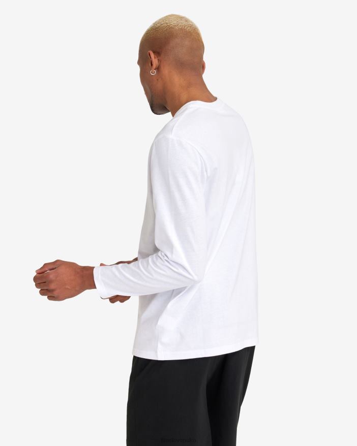 biely FILA biele pánske basic l/s tričko fila 68Z202550