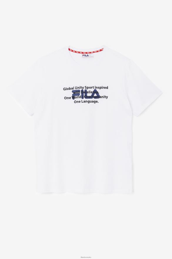 biely FILA pepacton tričko fila biele 68Z20314
