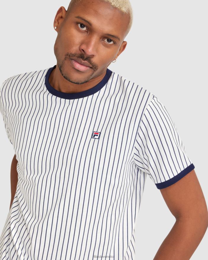 biely FILA pánska wyatt ringer fila biela 68Z202384