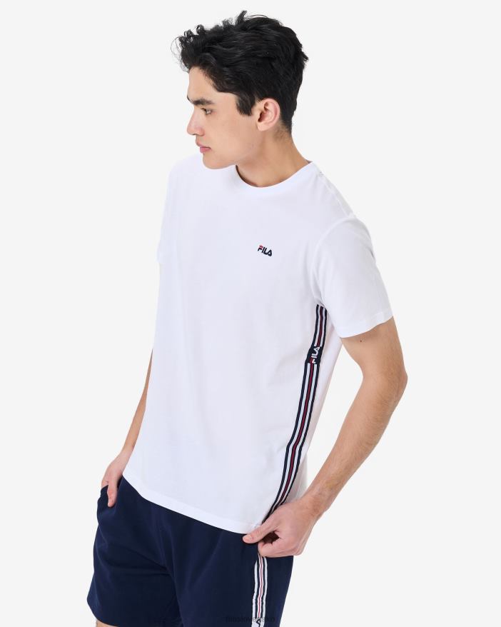 biely FILA pánske tričko elias tee fila biele 68Z202582