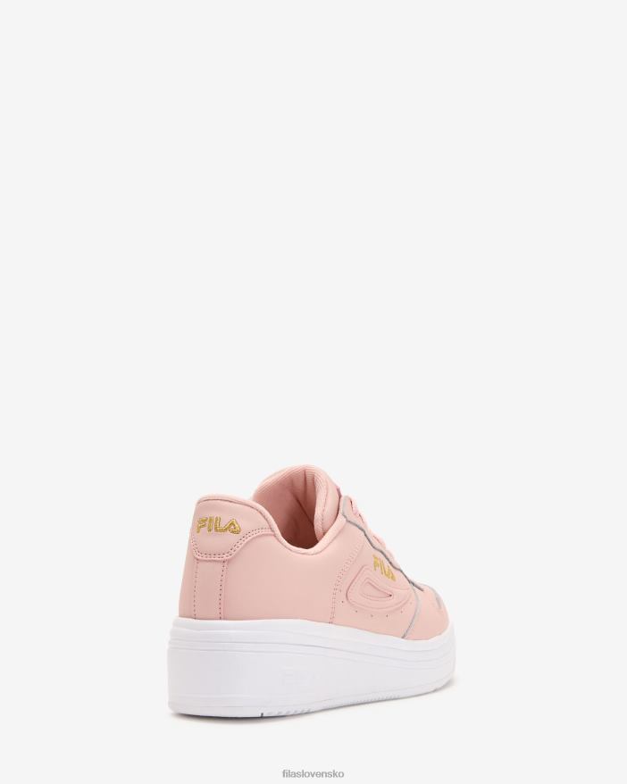 broskyňový bič/metgold/biely FILA fila peachwhip/metgold/biela dámska š-100 68Z202866