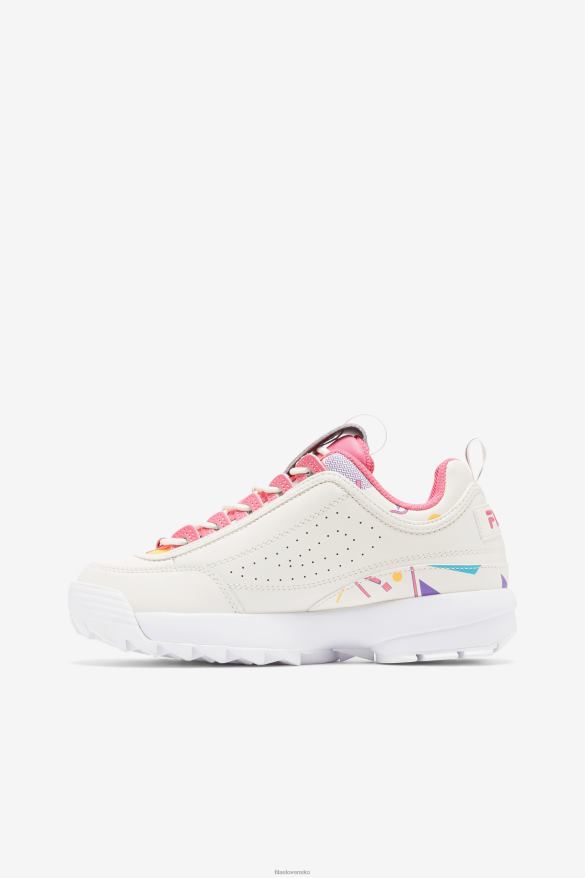 gardénia/modrá/bublina FILA gardenia/blue/bubblegum fila dámsky disruptor 2 premium 68Z201233