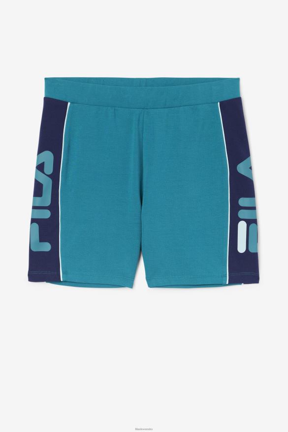hlboké jazero/námorníctvo/ľadové aqua FILA fila deep lake/navy/iced aqua davina bike short 68Z201696