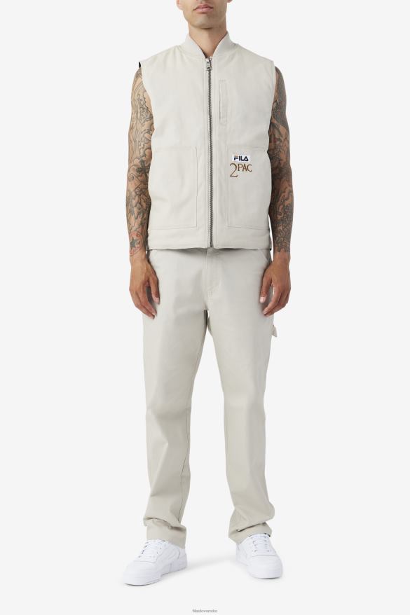 holubica/bronzovo hnedá FILA fila 2pac cargo pant dove/bronz brown 68Z20715
