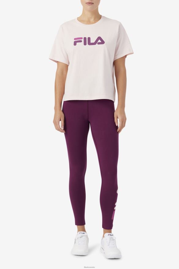 hroznové víno/potpourri/červená FILA elora legging fila hroznové víno/potpourri/ruge 68Z201736