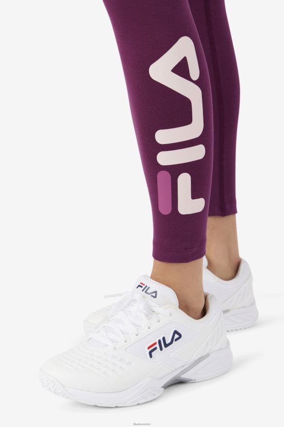 hroznové víno/potpourri/červená FILA elora legging fila hroznové víno/potpourri/ruge 68Z201736