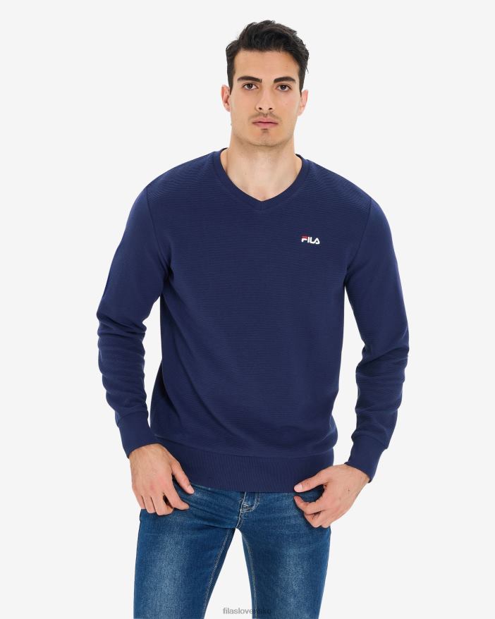 námorníctvo FILA pánsky savian s výstrihom do véčka navy fila 68Z202621