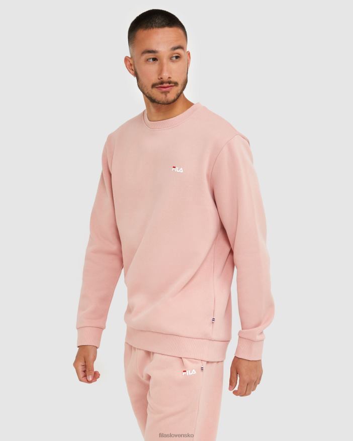 jemná ruža FILA fila classic unisex crew 2 jemná ruža 68Z202497