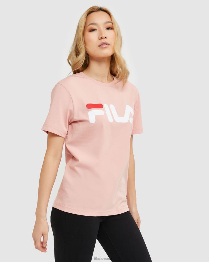 jemná ruža FILA fila klasické unisex tričko jemná ruža 68Z202443