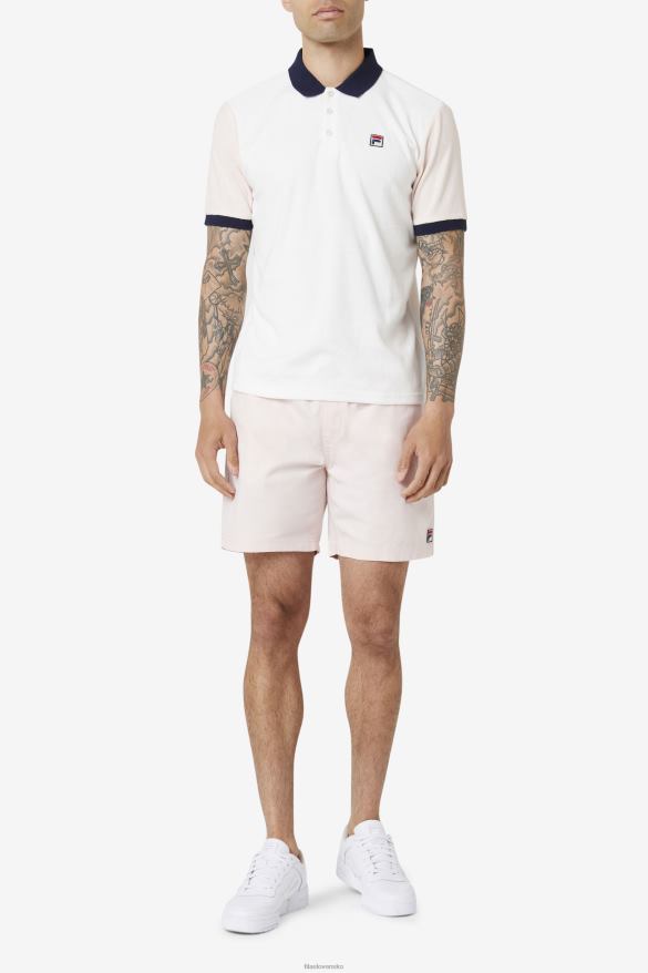 marshmallow/pink/navy FILA gramme polo fila marshmallow/pink/navy 68Z20374
