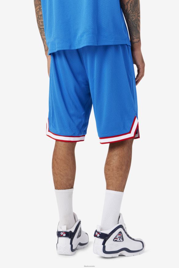 modrá/biela/červená/zlatá FILA ovi basketbal krátky modrá/biela/červená/zlatá fila 68Z20725