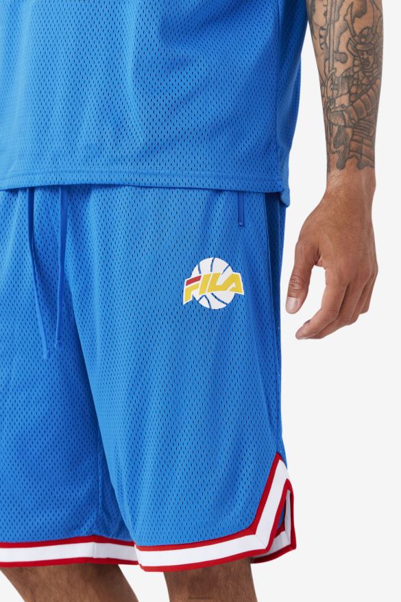 modrá/biela/červená/zlatá FILA ovi basketbal krátky modrá/biela/červená/zlatá fila 68Z20725