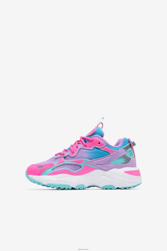 modrá/cukrová slivka/okvetný lístok krokusu FILA veľký detský ray tracer apex blue/cukrová slivka/crocus petal fila 68Z202159