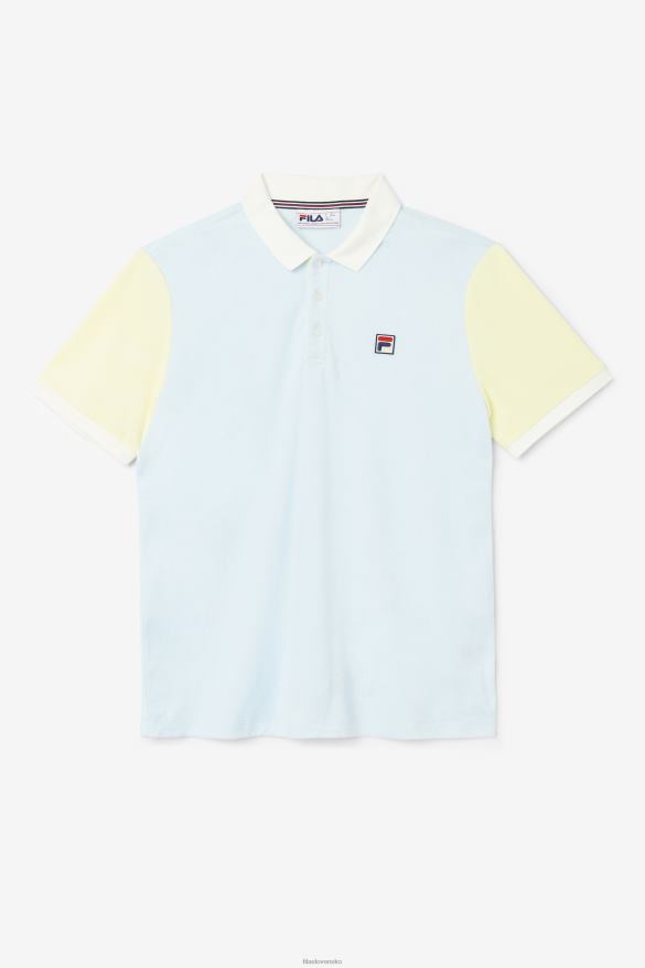 modrá/jemná žltá/marshmallow FILA fila gramme polo modrá/jemná žltá/marshmallow 68Z20373