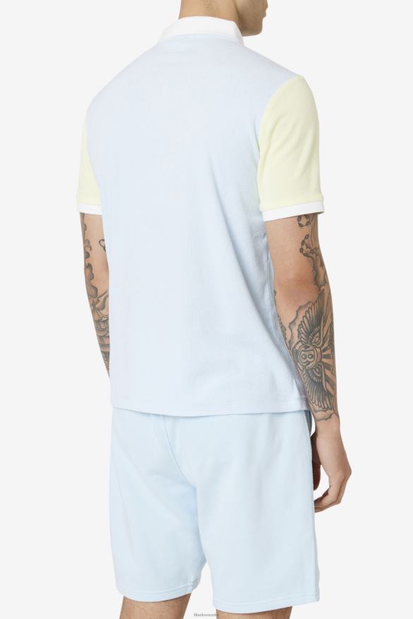 modrá/jemná žltá/marshmallow FILA fila gramme polo modrá/jemná žltá/marshmallow 68Z20373