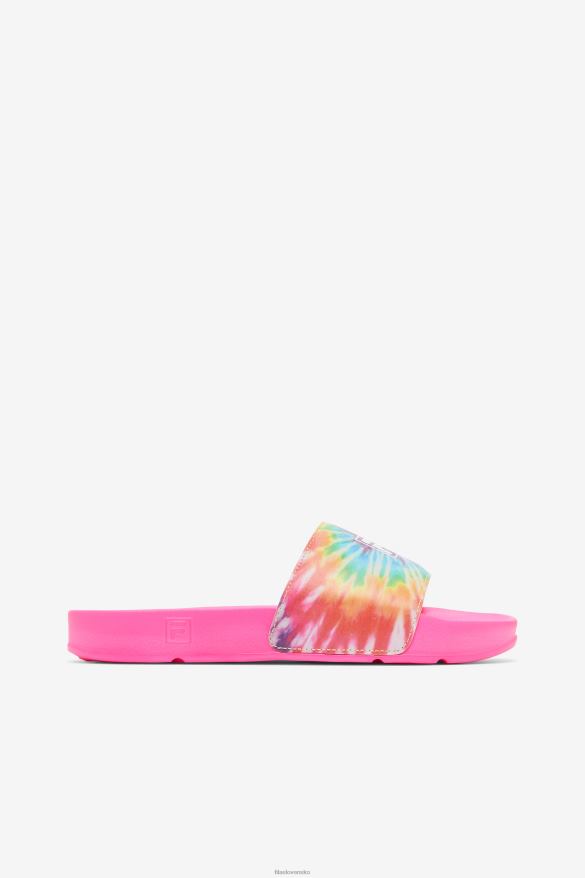 multi/biela/ružová glo FILA dámska drifter kravata dye fila multi/biela/ružová glo 68Z201364
