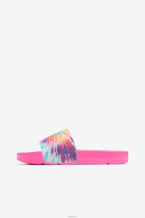multi/biela/ružová glo FILA dámska drifter kravata dye fila multi/biela/ružová glo 68Z201364