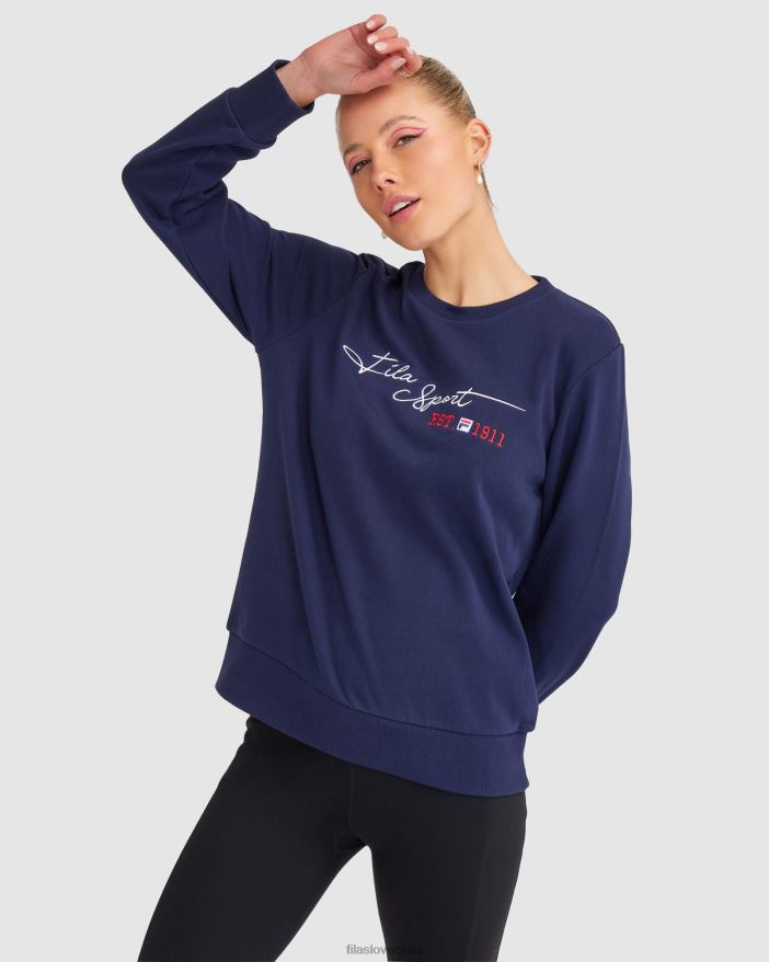 nové námorníctvo FILA fila new navy dámska cinzia crew 68Z202830