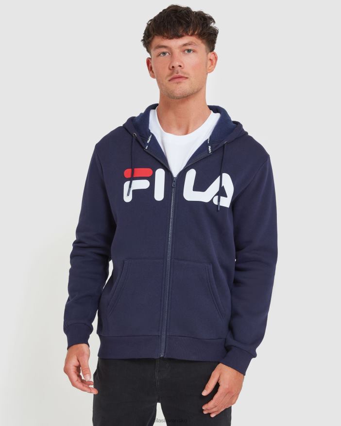 nové námorníctvo FILA nová námornícka klasická unisex bunda na zips fila 68Z202484