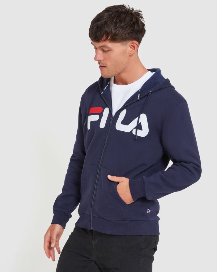 nové námorníctvo FILA nová námornícka klasická unisex bunda na zips fila 68Z202484