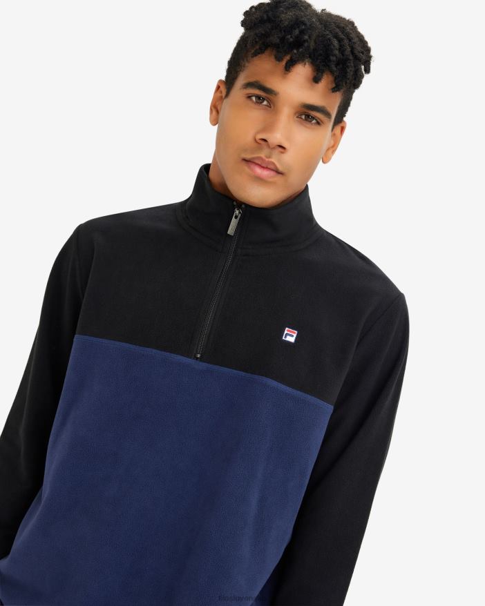 nové námorníctvo FILA pánske david qtr zip new navy fila 68Z202609