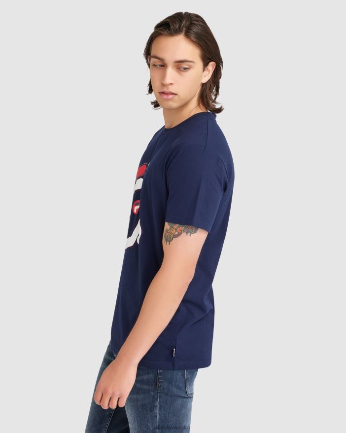 nové námorníctvo FILA pánske kiley tričko new navy fila 68Z202381