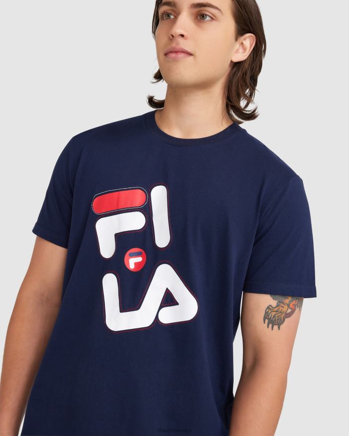 nové námorníctvo FILA pánske kiley tričko new navy fila 68Z202381