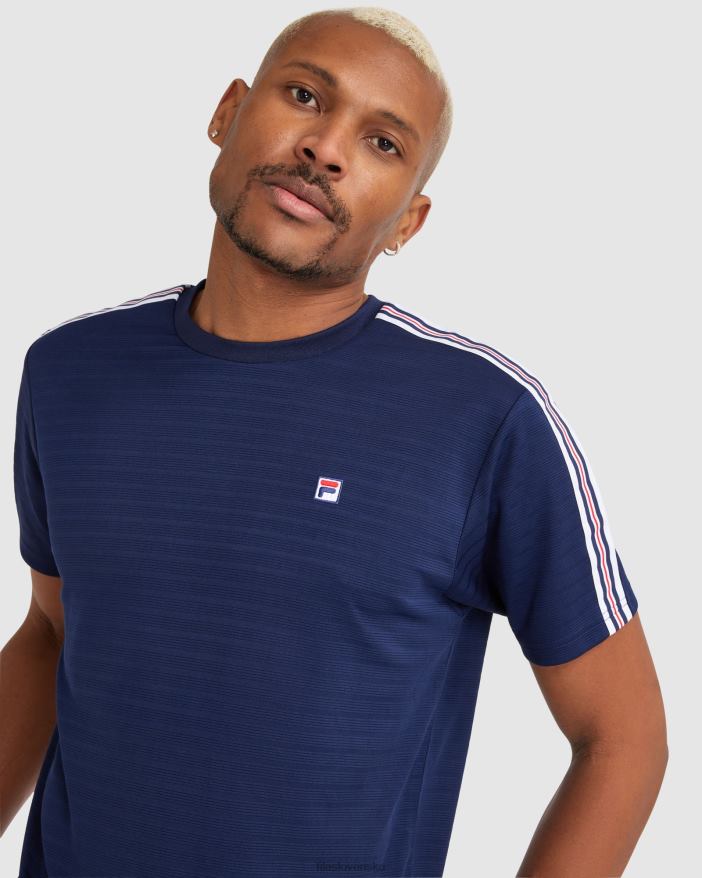 nové námorníctvo FILA pánske tričko pablo new navy fila 68Z202339
