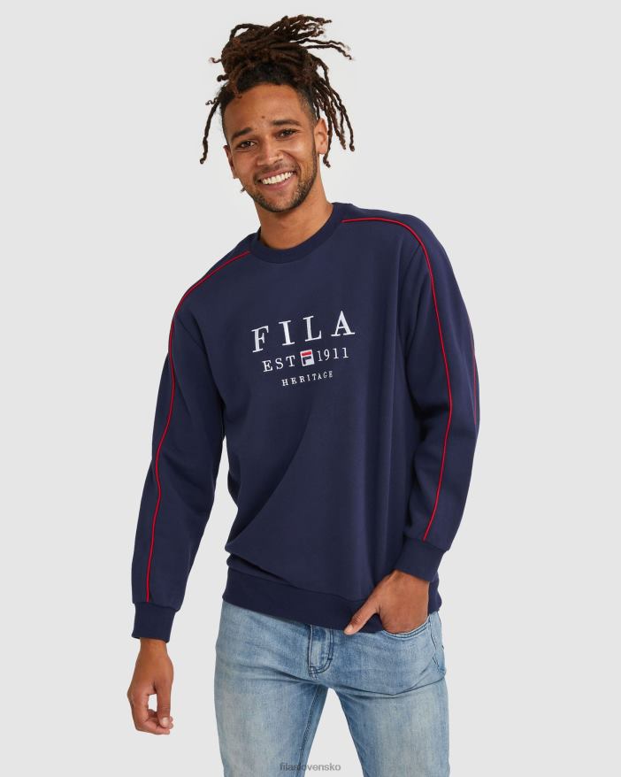 nové námorníctvo FILA unisex dedičstvo crew new navy fila 68Z202591