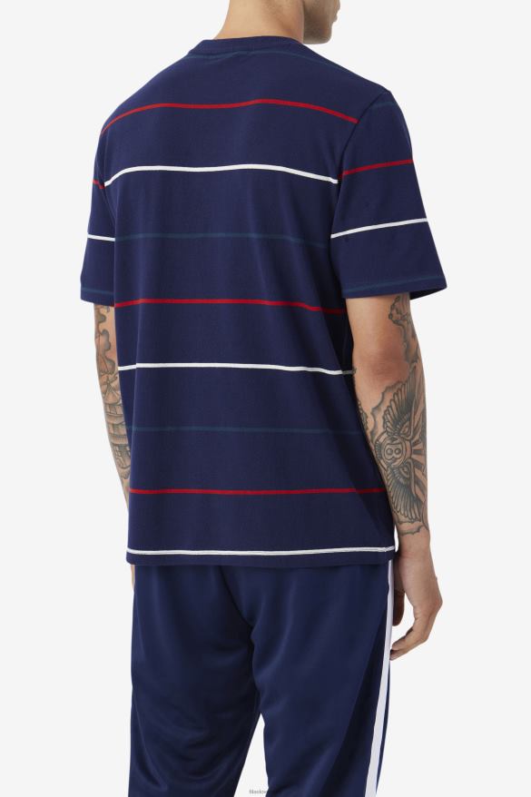 námornícka/zelenomodrá/červená FILA thiago crew fila námornícka/zelenomodrá/červená 68Z20332