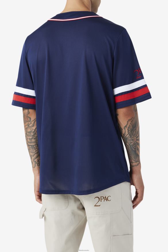námornícka/červená/biela FILA 2pac bejzbalový dres fila námornícka/červená/biela 68Z20212