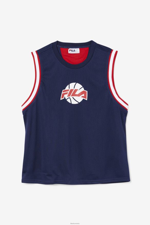 námornícka/červená/biela FILA ovi basketbalový dres fila námornícka/červená/biela 68Z20218