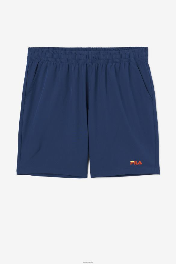námornícka/žltá/čerešňová paradajka FILA ravini short navy/yellow/cherry paradajka fila 68Z20611