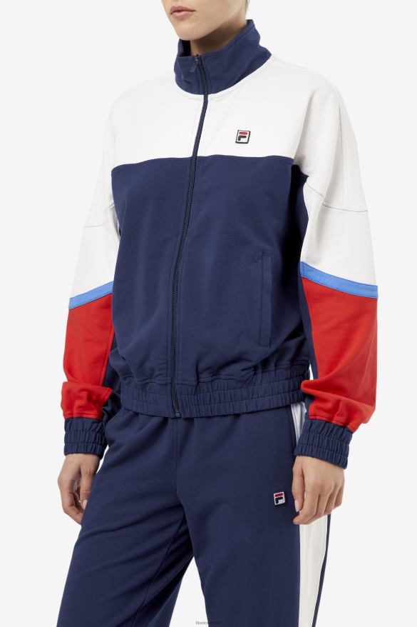 námorníctvo FILA tepláková bunda fila navy makayla 68Z201762