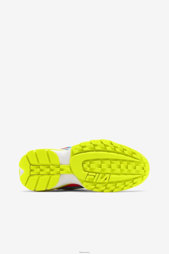 ohnivý koral/žltá/modrá rybka FILA ohnivý koral/žltá/modrá rybka dámsky disruptor 2 exp fila 68Z201176