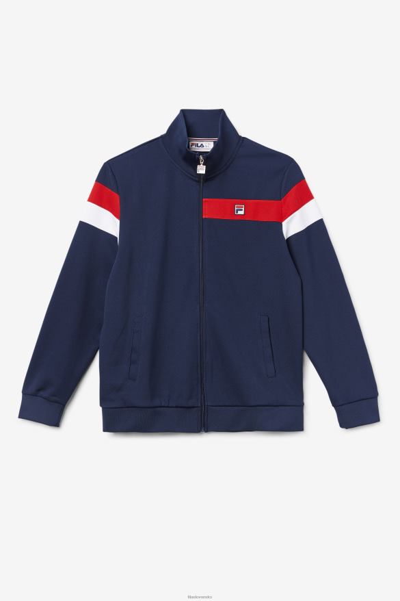 peacoat/červená/biela FILA tepláková bunda fila malcolm peacoat/červená/biela 68Z20877