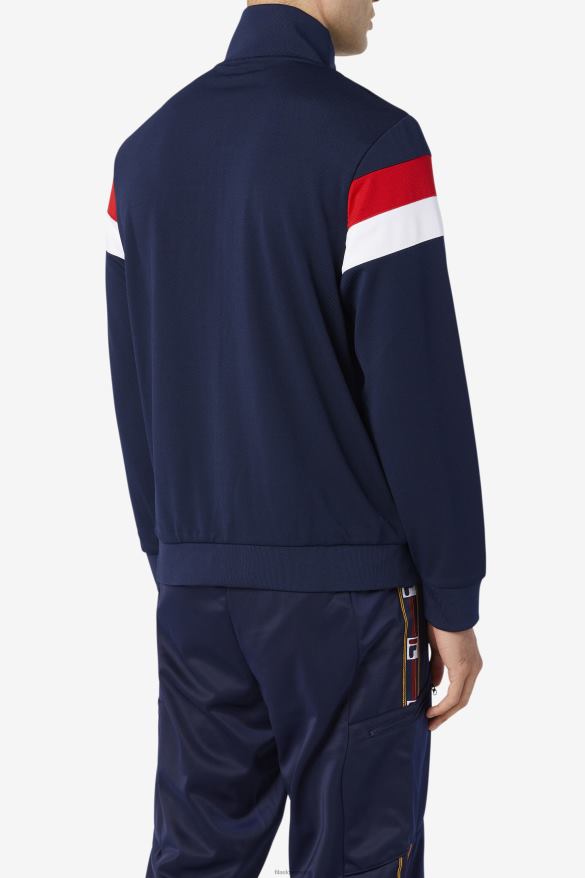 peacoat/červená/biela FILA tepláková bunda fila malcolm peacoat/červená/biela 68Z20877