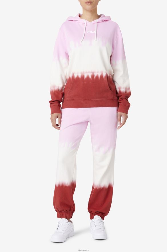 pirueta/biela/zemovočervená FILA pirueta fila/biela/zemitá červená raleigh kravata dye jogger 68Z201660