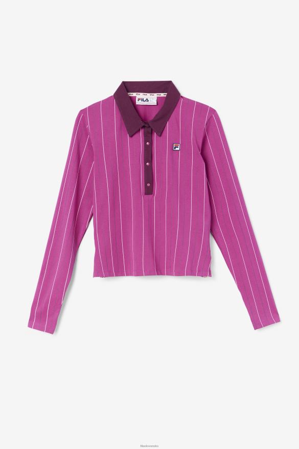 rouge/potpourri/hroznové víno FILA fila rouge/potpourri/hroznové víno jada polo s dlhým rukávom 68Z201384